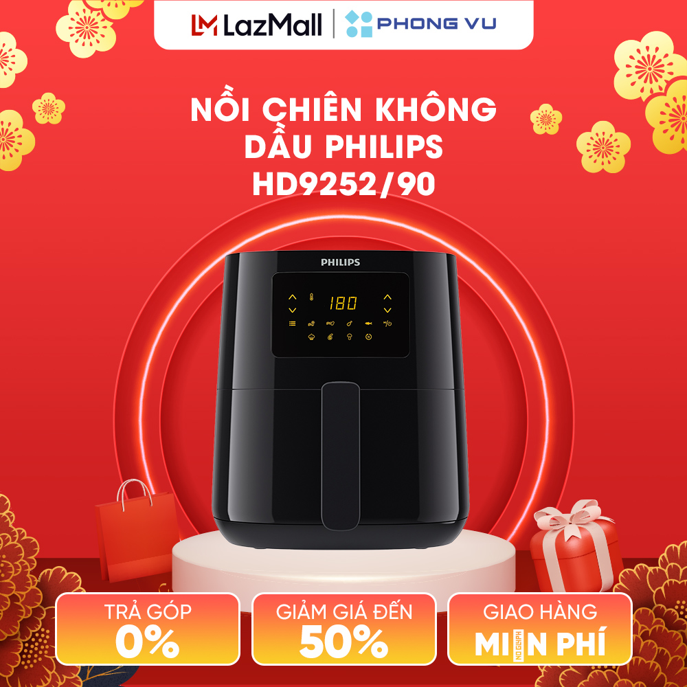 Nồi chiên không dầu philips hd9252/90 - bảo hành 24 tháng