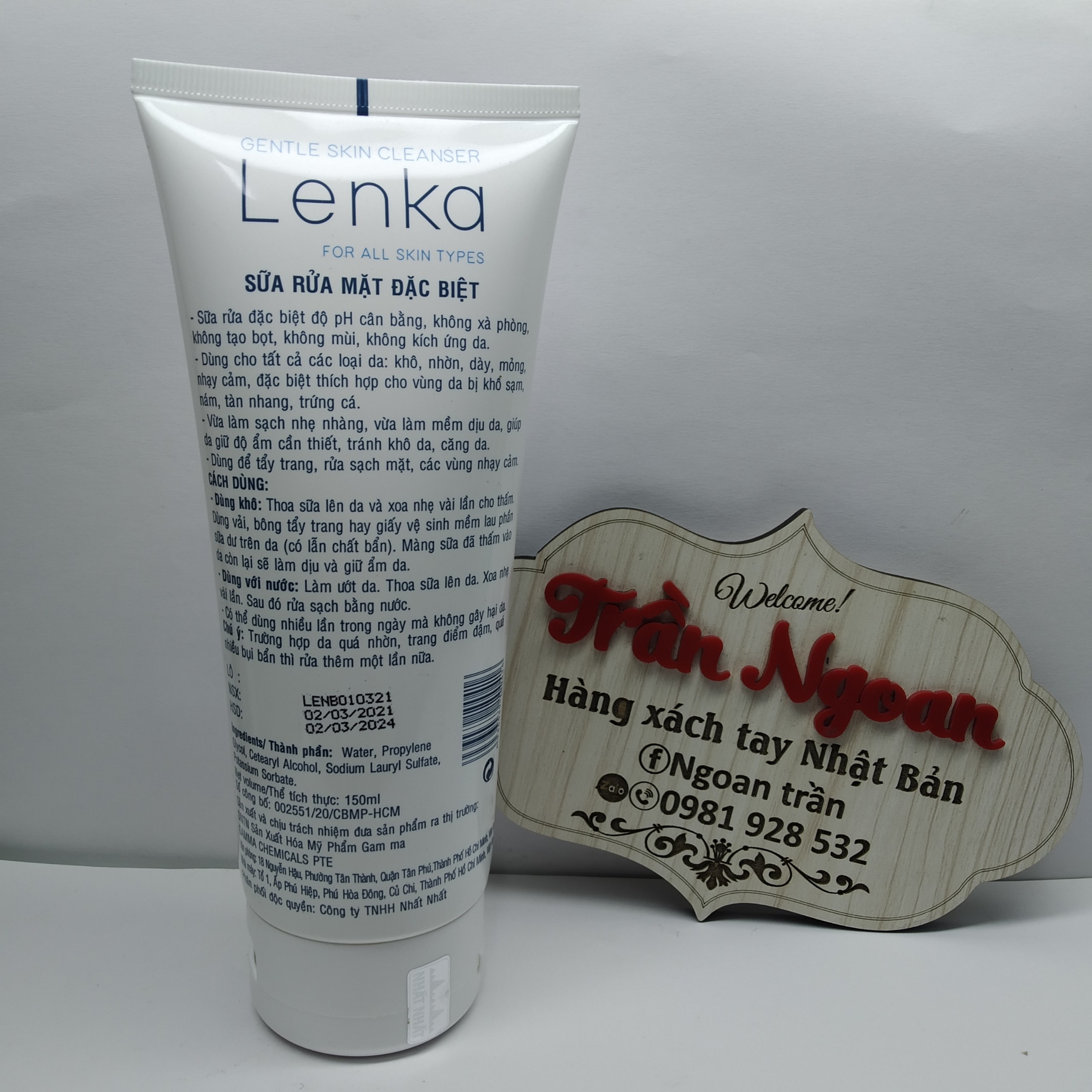 Sữa Rửa Mặt Lenka