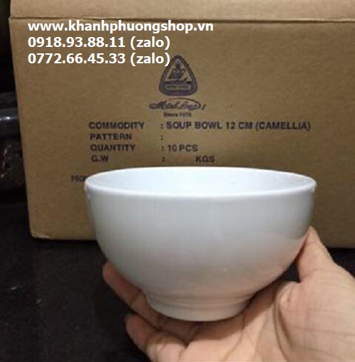 chén sứ Minh Long 12cm - chén sứ minh long
