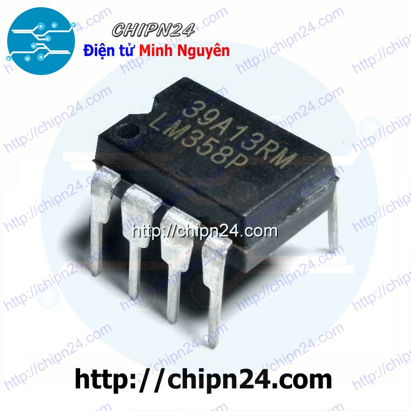 [3 con] (DIP) IC LM358 DIP-8 (358)