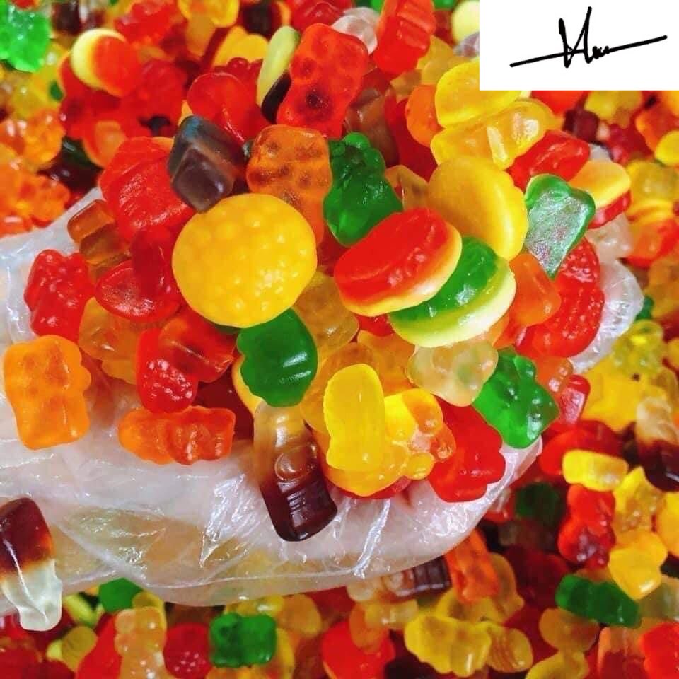 500gr kẹo dẻo chíp chíp tuổi thơ mix vị dai ngon