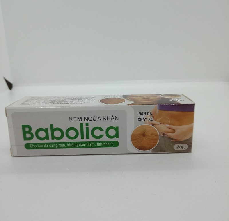 Babolica kem ngừa nhăn rạn da 25g
