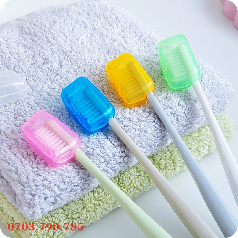 Set 5 Nắp Đậy Bàn Chải Đánh Răng Tiện Lợi