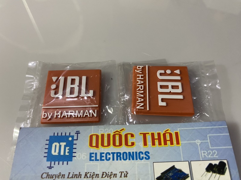 TEM LOA JBL MÀU CAM NHỎ (1 CẶP)