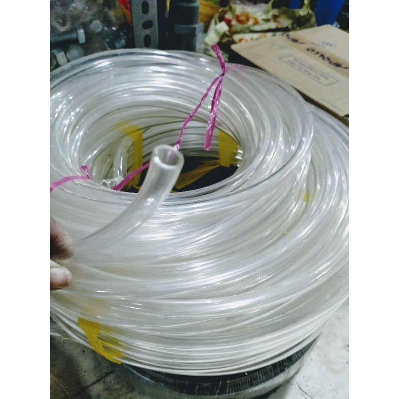 Ống nước dẻo trong suốt, ống tio trắng trong nhựa dẻo 5mm, 6mm, 8mm, 10mm, 12mm dùng dẫn nước
