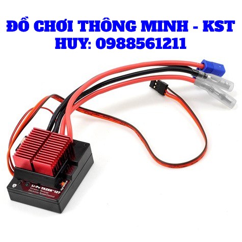 BỘ ĐIỀU TỐC ESC 40A / 380A - Esc có chống nước nước, có phanh... Rất thích hợp chế xe / thuyền RC