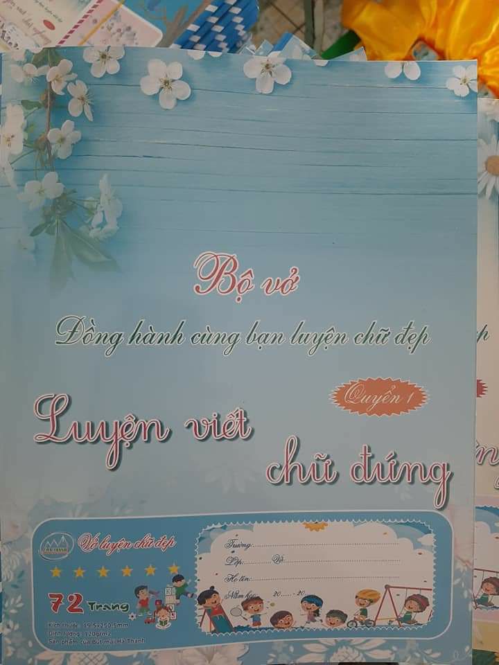 bộ vở luyện Hà Thanh [𝑴𝑰𝑬̂̃𝑵 𝑺𝑯𝑰𝑷]
