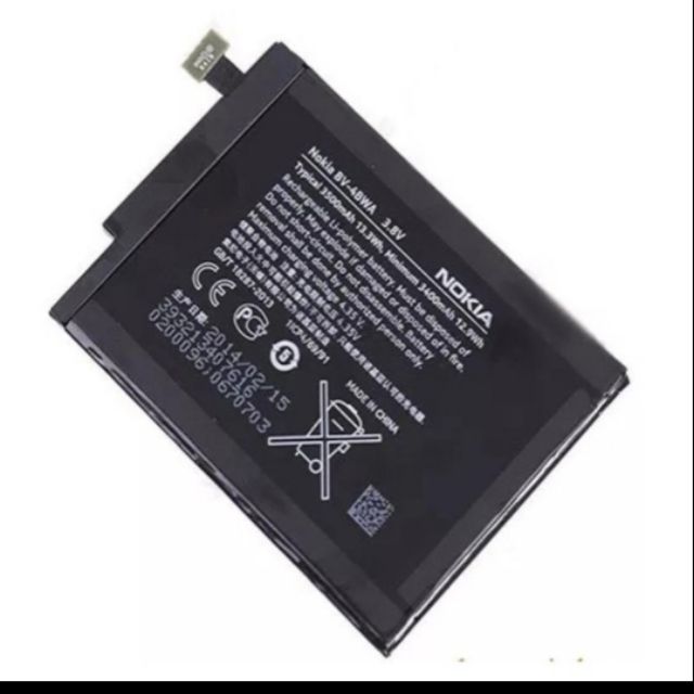 Pin điện thoại nokia lumia 1320 - bv-4bwa bảo hành 6 tháng