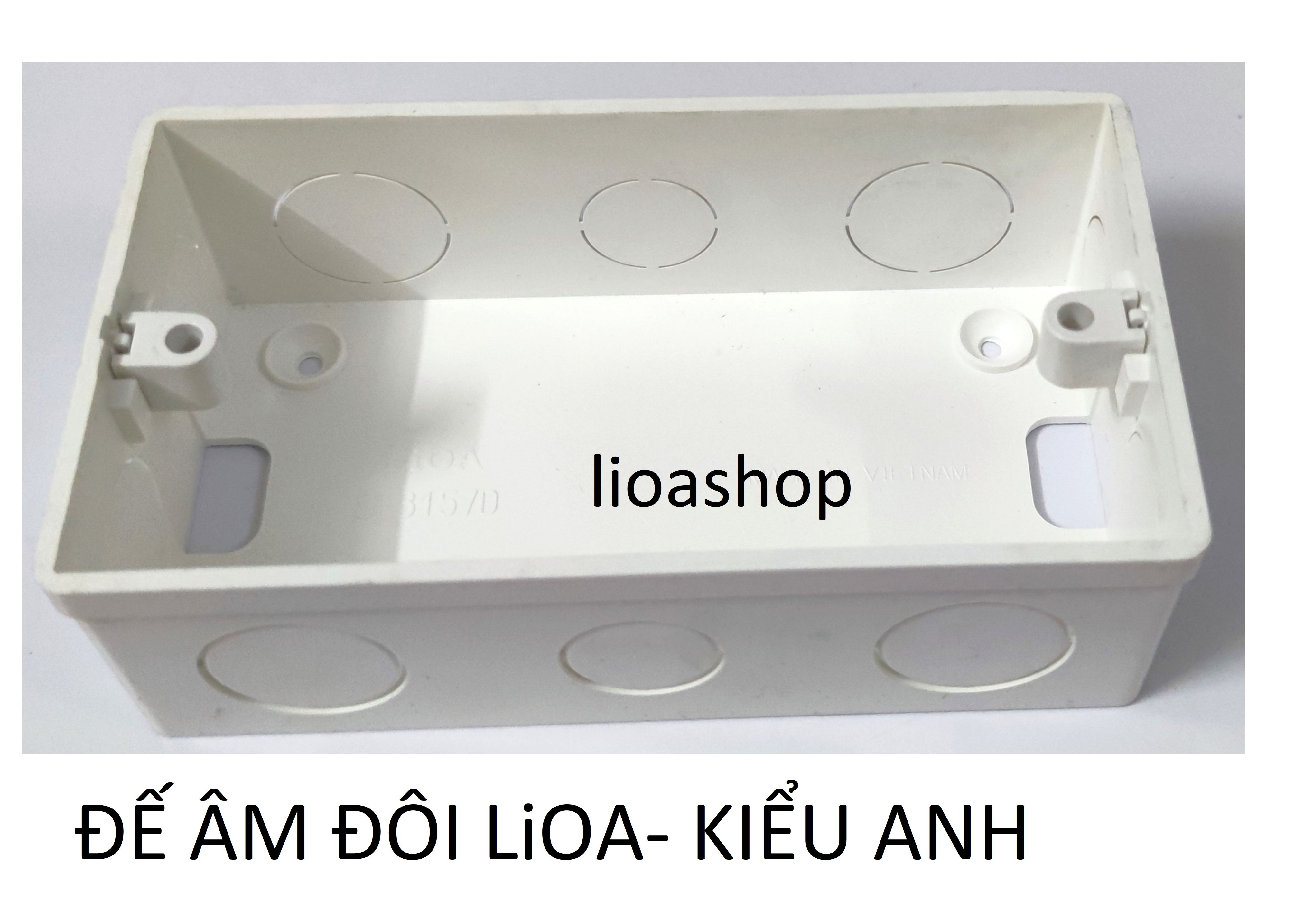 ĐẾ ÂM VÀ ĐẾ NỔI LiOA DÙNG CHO MẶT KIỂU ANH