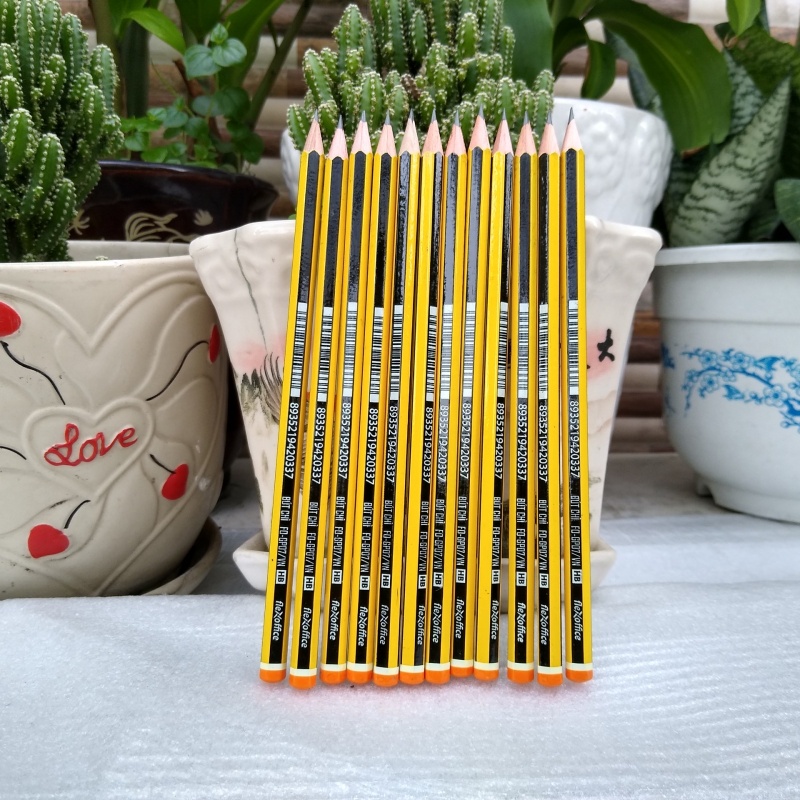 10 Bút chì gỗ 2B- FO-GP04 VÀ FO -GP 07 [VPP Trí Đức ]