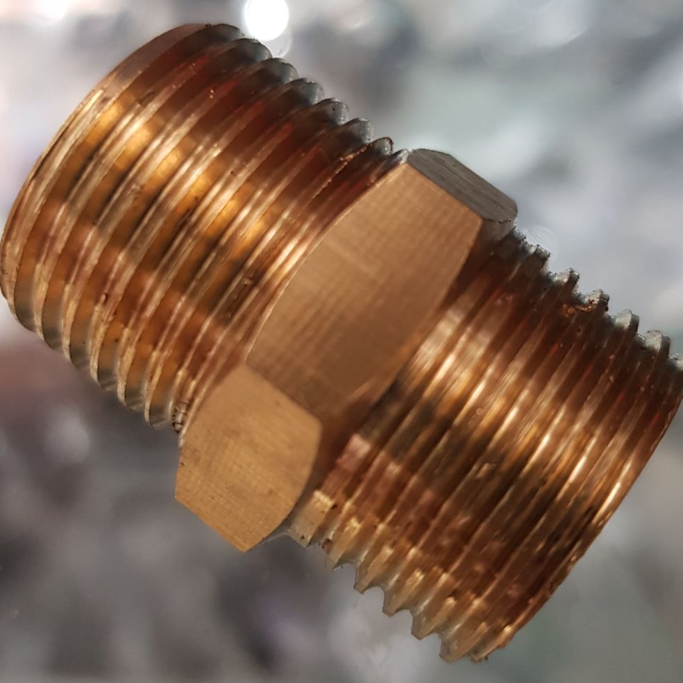 NỐI 2 ĐẦU RĂNG NGOÀI THAU 21MM