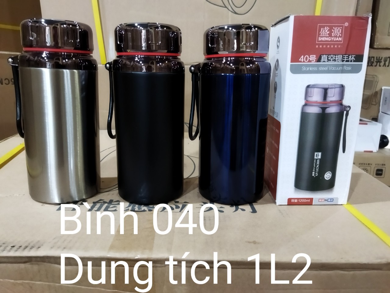 BÌNH GIỮ NHIỆT DUNG TÍCH 1L2, MÃ 040