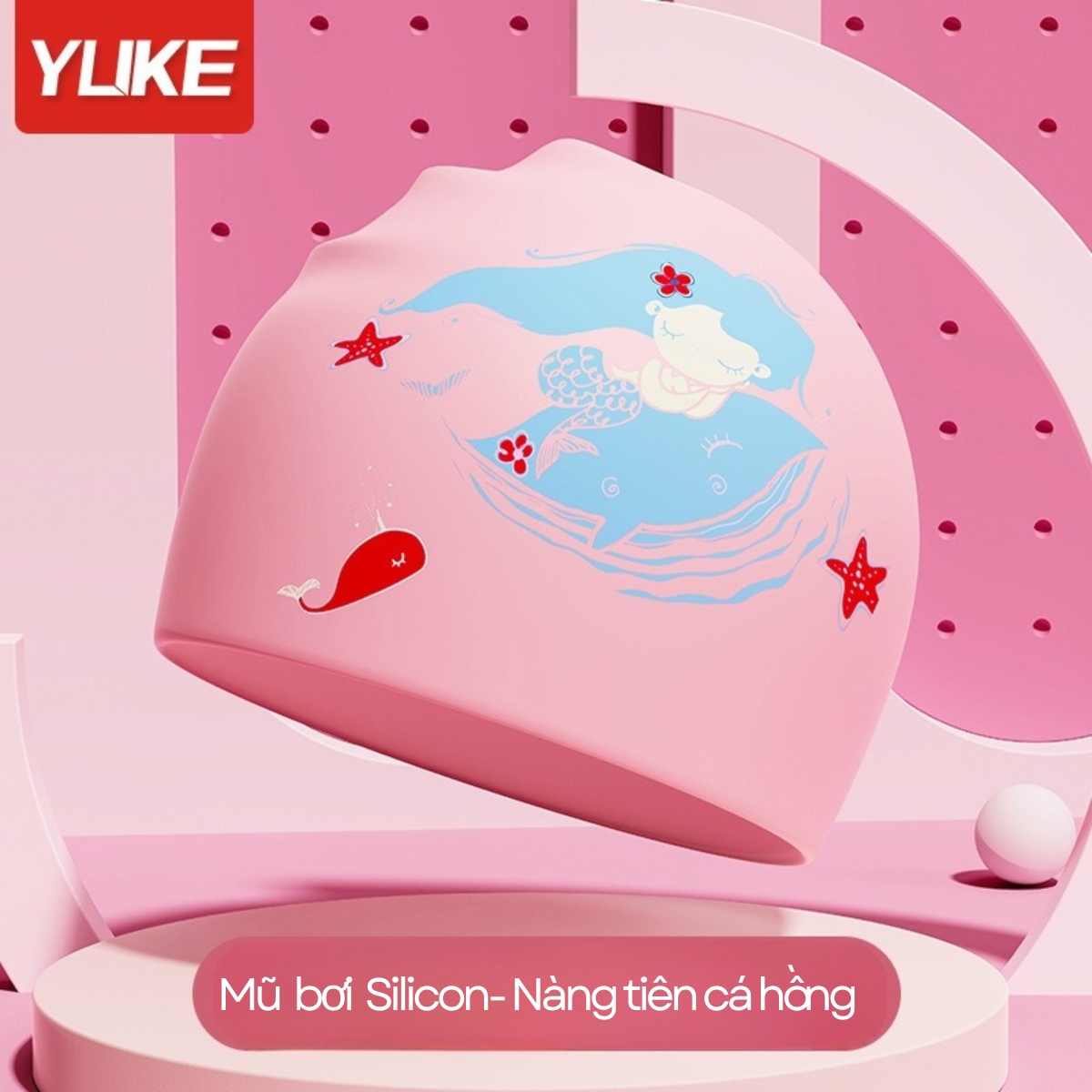 Nón bơi Silicon cho trẻ em