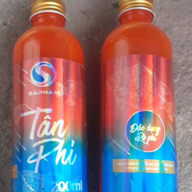 Mồi câu cá rô phi Tân Phi Sa Phạm - Hương liệu câu cá rô phi Tân Phi SaPham - Tinh mùi dụ cá