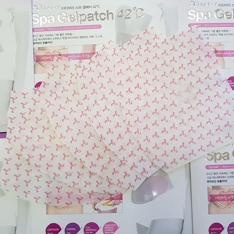 Miếng Dán Tan Mỡ Bụng Spa Gel Patch 42°C Ttmary Hàn Quốc