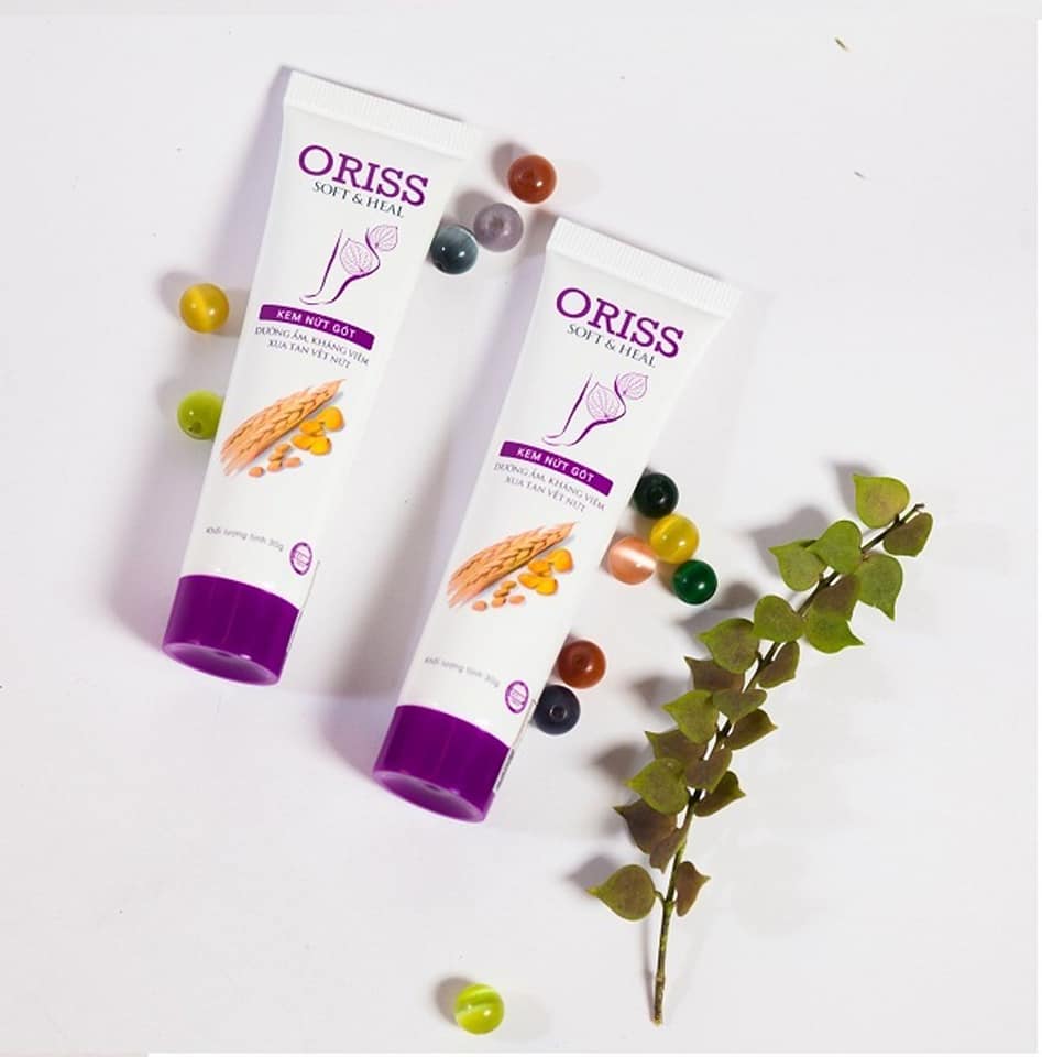 KEM THOA NỨT GÓT CHÂN ORISS 30G