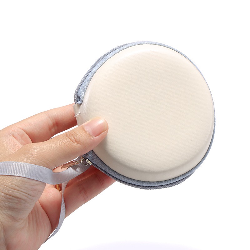 Bóp đựng tai nghe hộp thiếc nhỏ gọn bỏ túi cực xinh