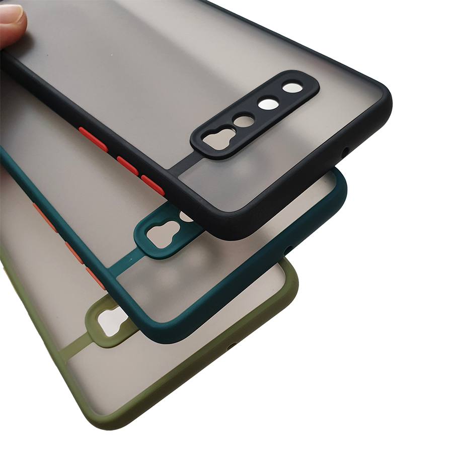 Ốp lưng nhám bảo vệ camera Galaxy S10 Plus