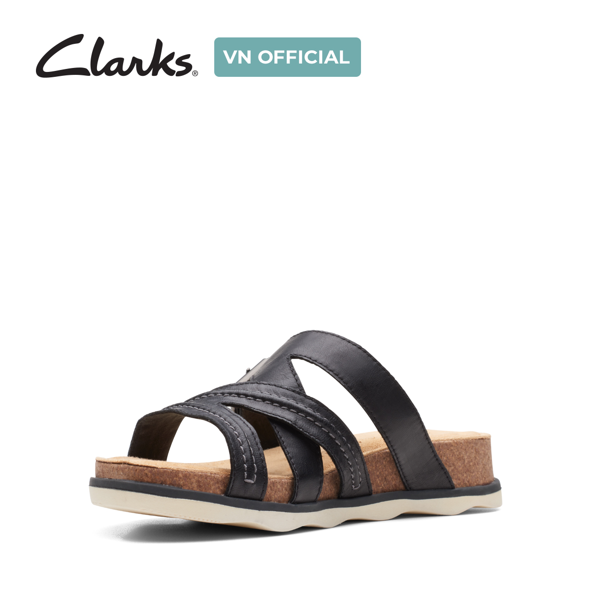 Dép Xỏ Ngón Da Nữ Clarks - Brynn Hope