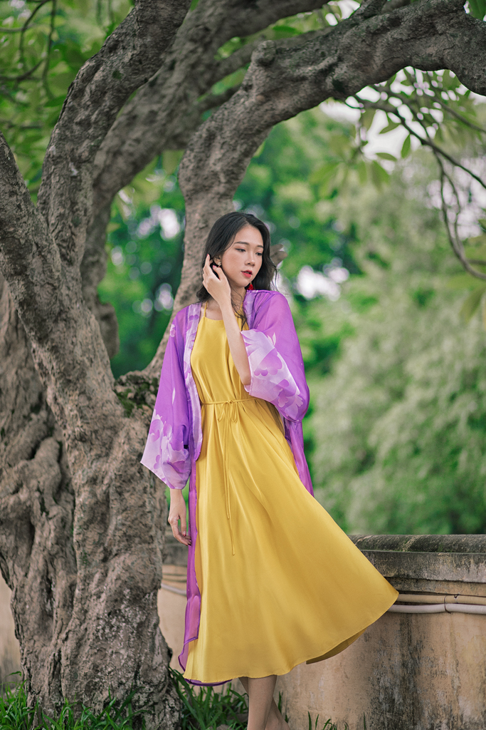 Sumire Store Đầm cổ yếm Tràng An