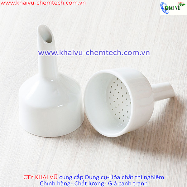 [HCM]Phễu lọc Buchner bằng SỨ chịu nhiệt thí nghiệm