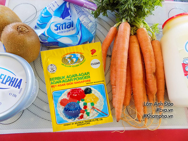 [HCM]Bột rau câu giòn Agar Singapore - Bột thạch rau câu trà sữa - 1 HỘP 12 Gói