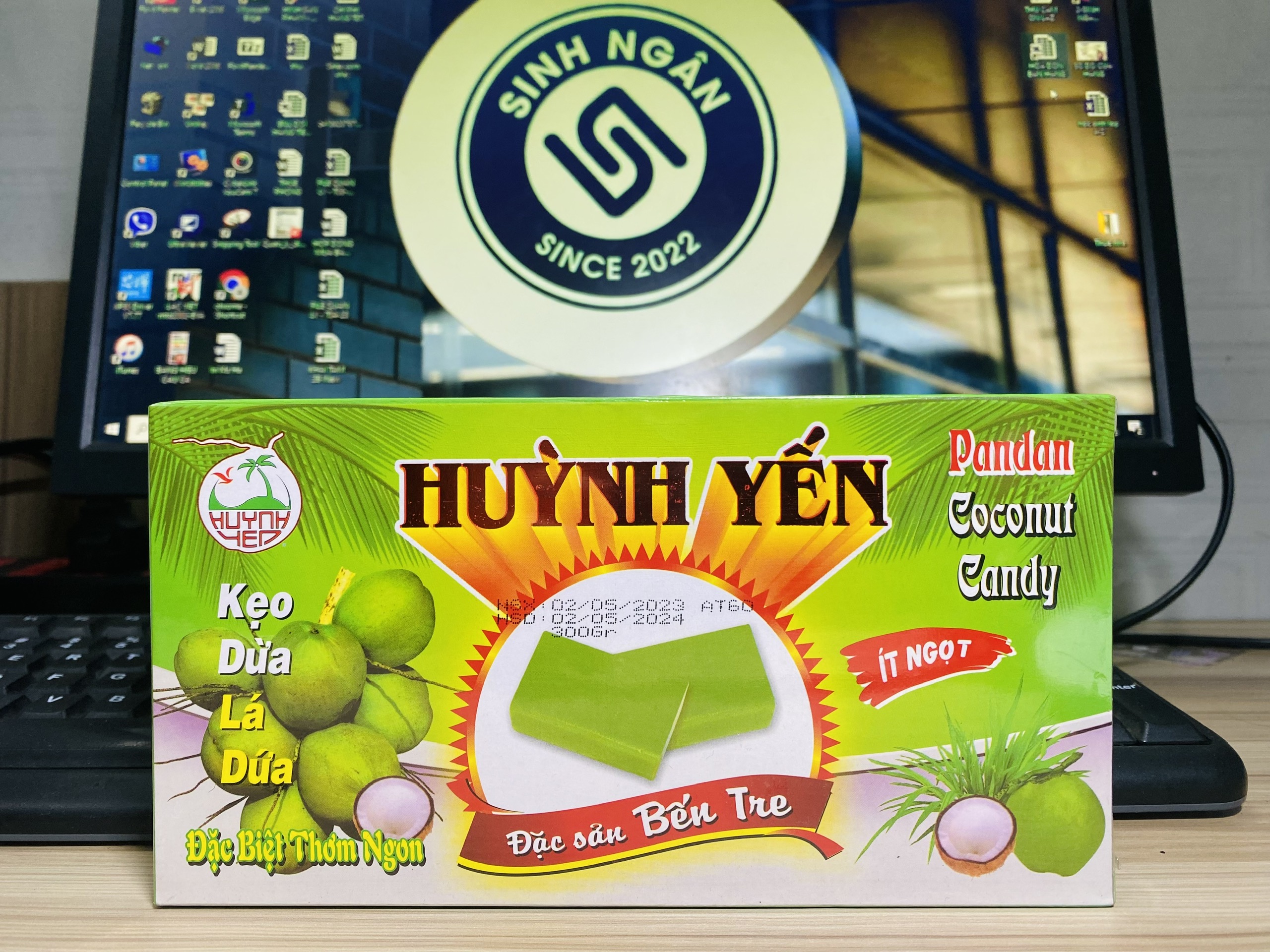 Kẹo dừa - Huỳnh Yến (Đặc sản Bến tre)