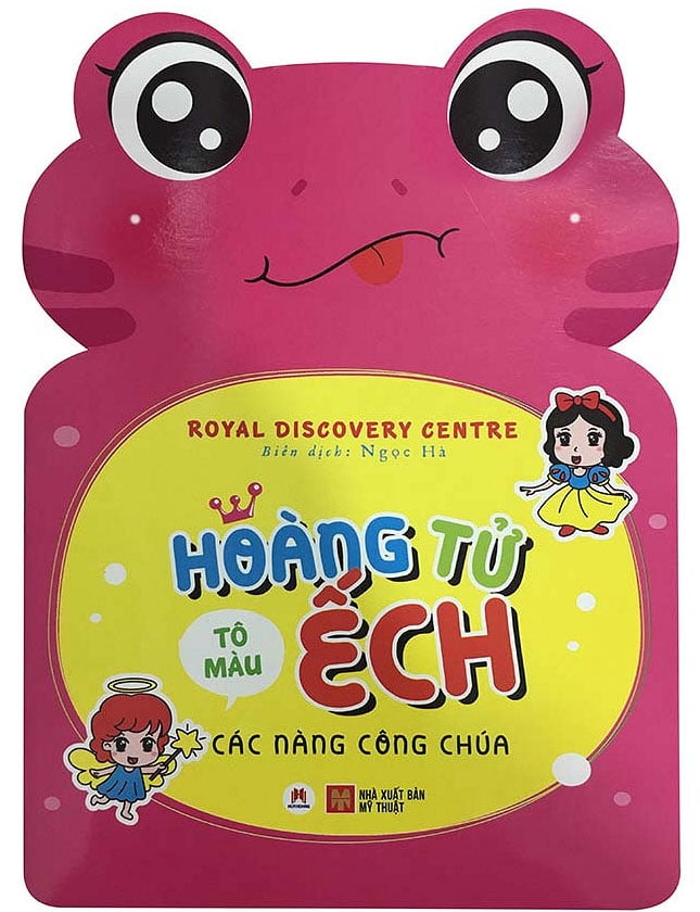 Fahasa - tô màu hoàng tử ếch - các nàng công chúa