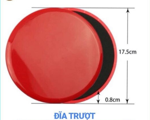 Cặp Đĩa Trượt Thể thao tại nhà