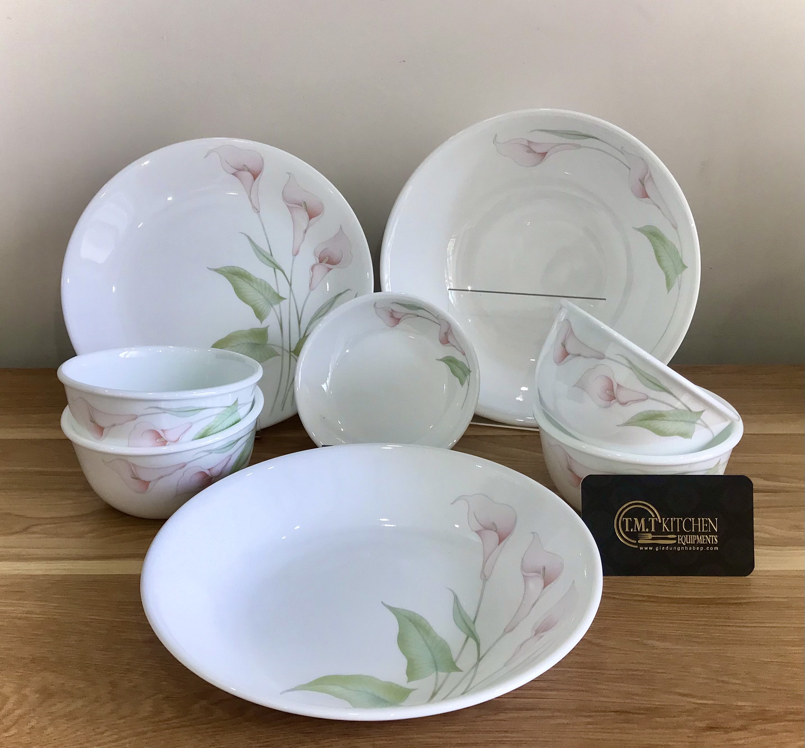 Corelle USA - LilyVille - Combo 2 Chén Bát Cơm 411-LV 325ml