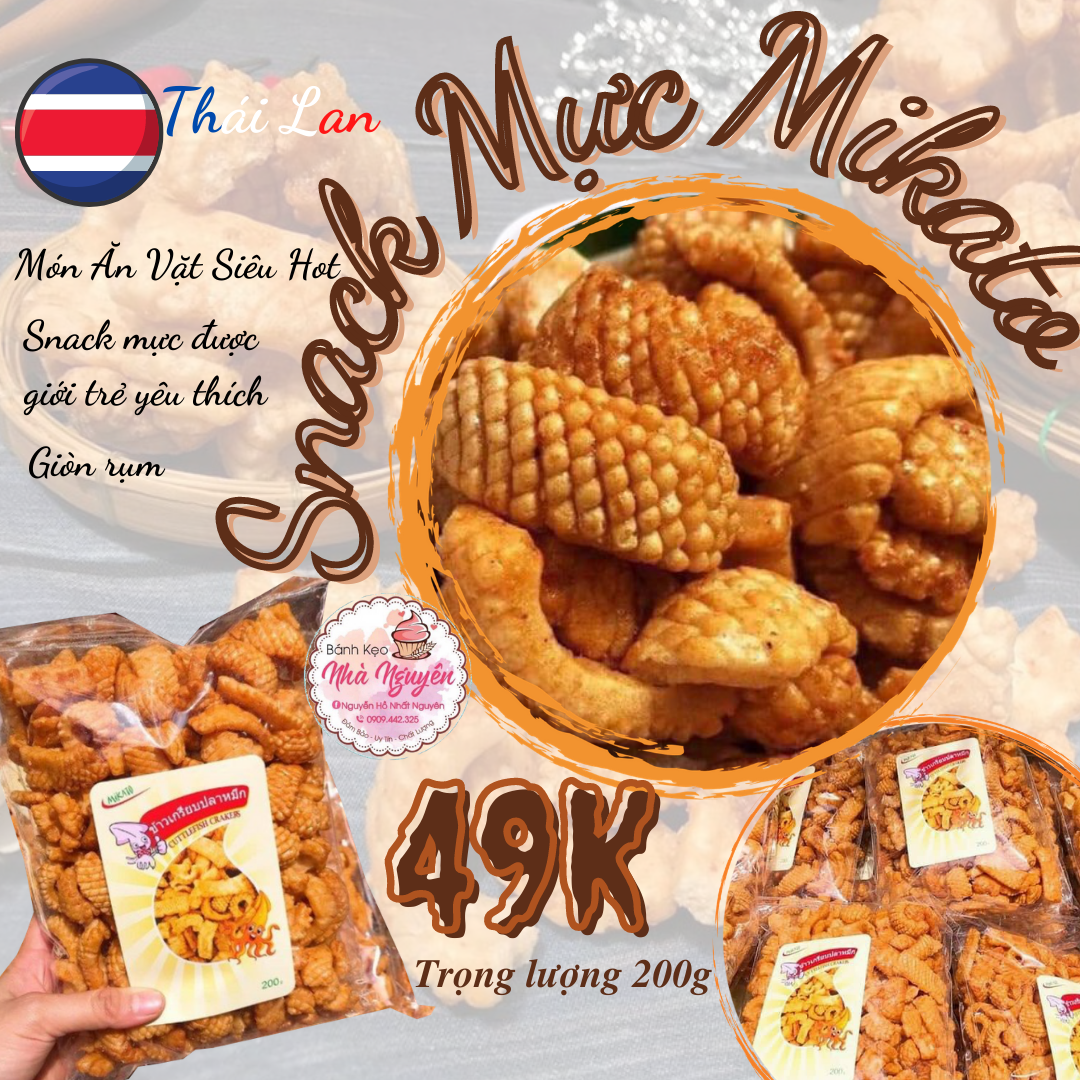 SNACK MỰC MIKATO