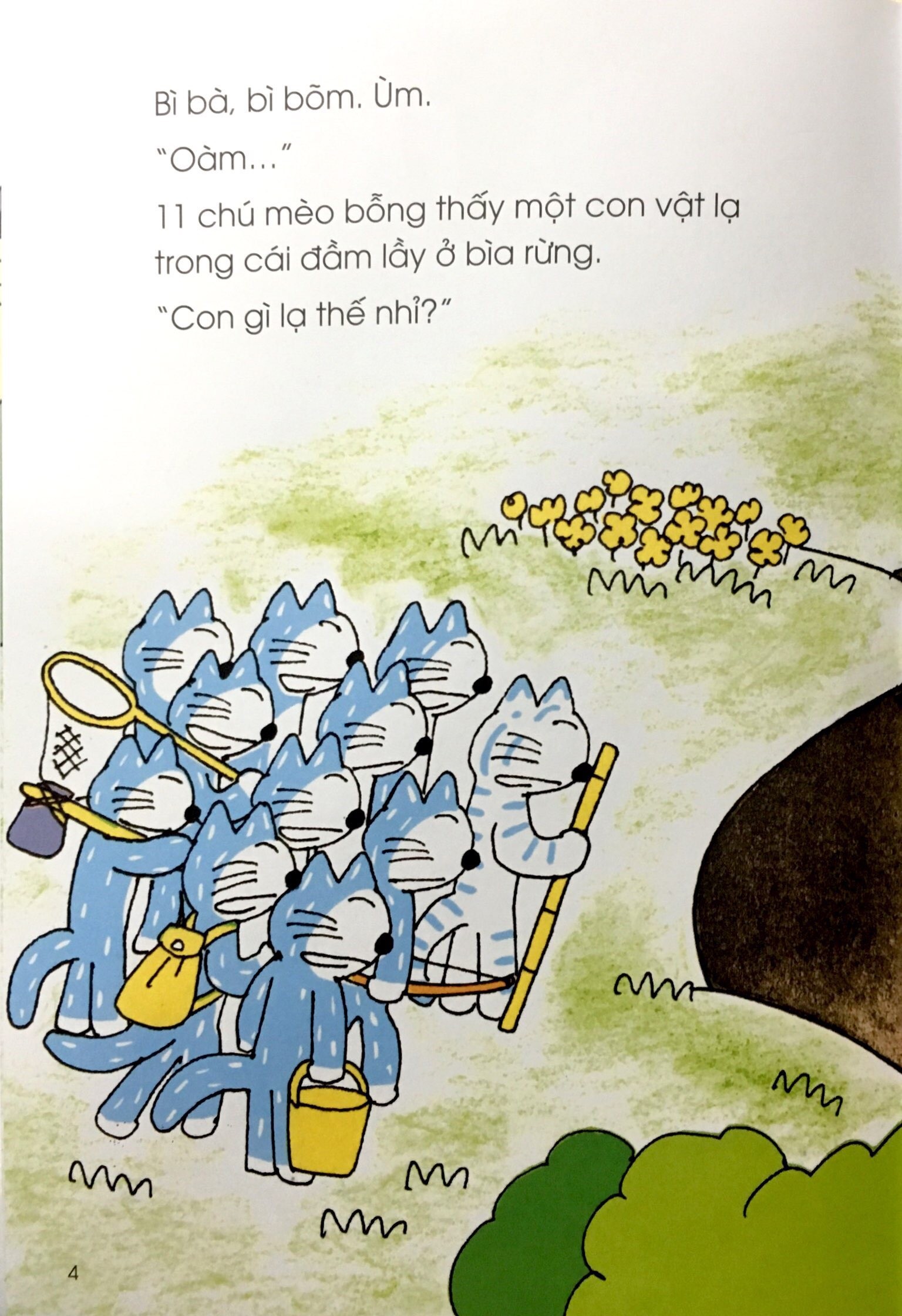 11 Chú Mèo Và Khủng Long Con -  Noboru Baba