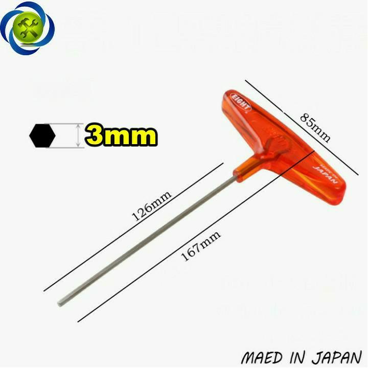[HCM]Lục giác chữ T EIGHT 018-3 3mm