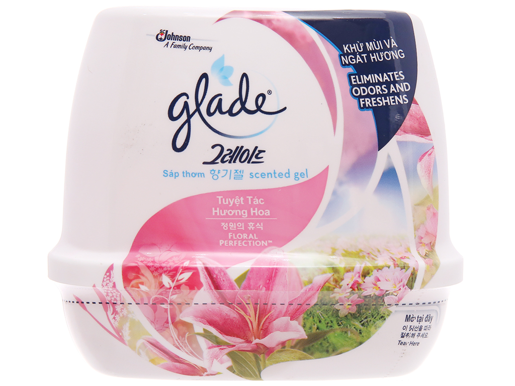 Sáp thơm Glade hương hoa lily 180g