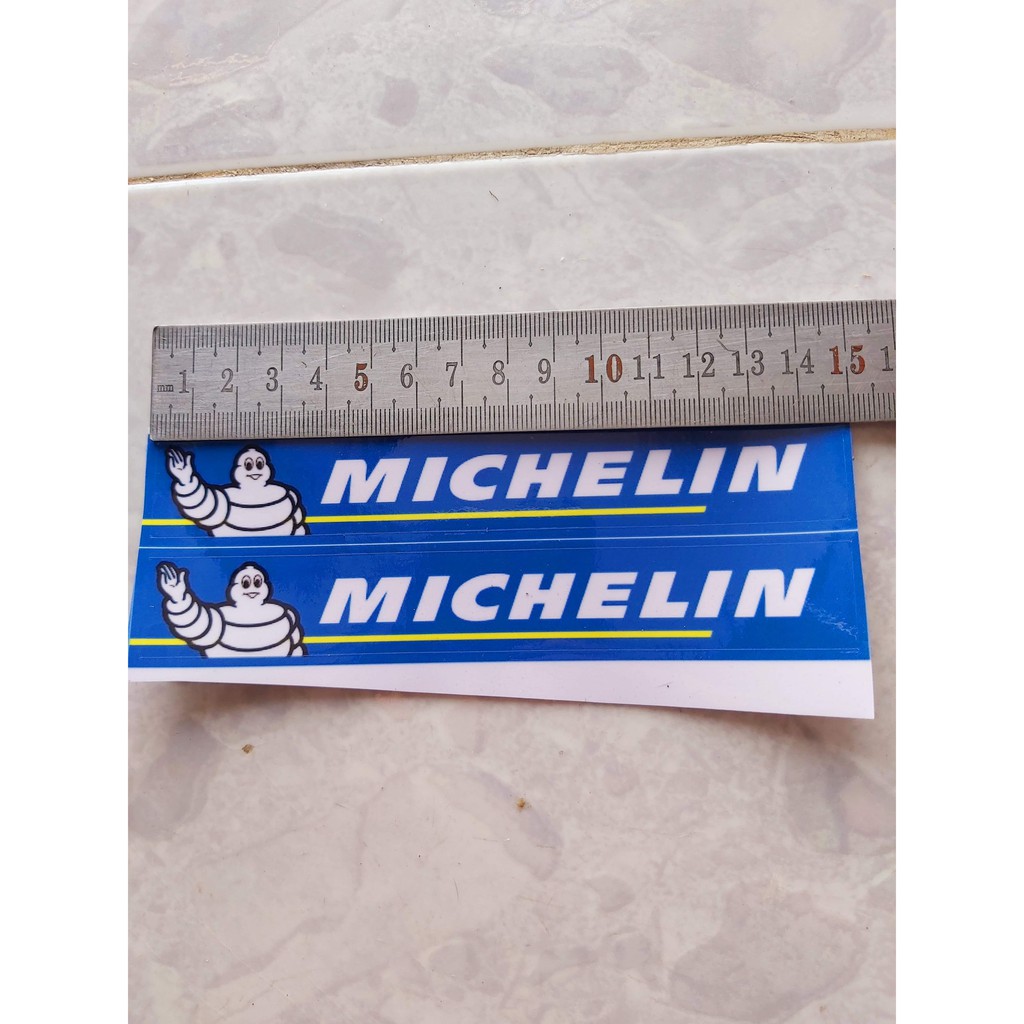 Combo 2 Tem Sticker Michilen Dán Xe Giá Rẻ