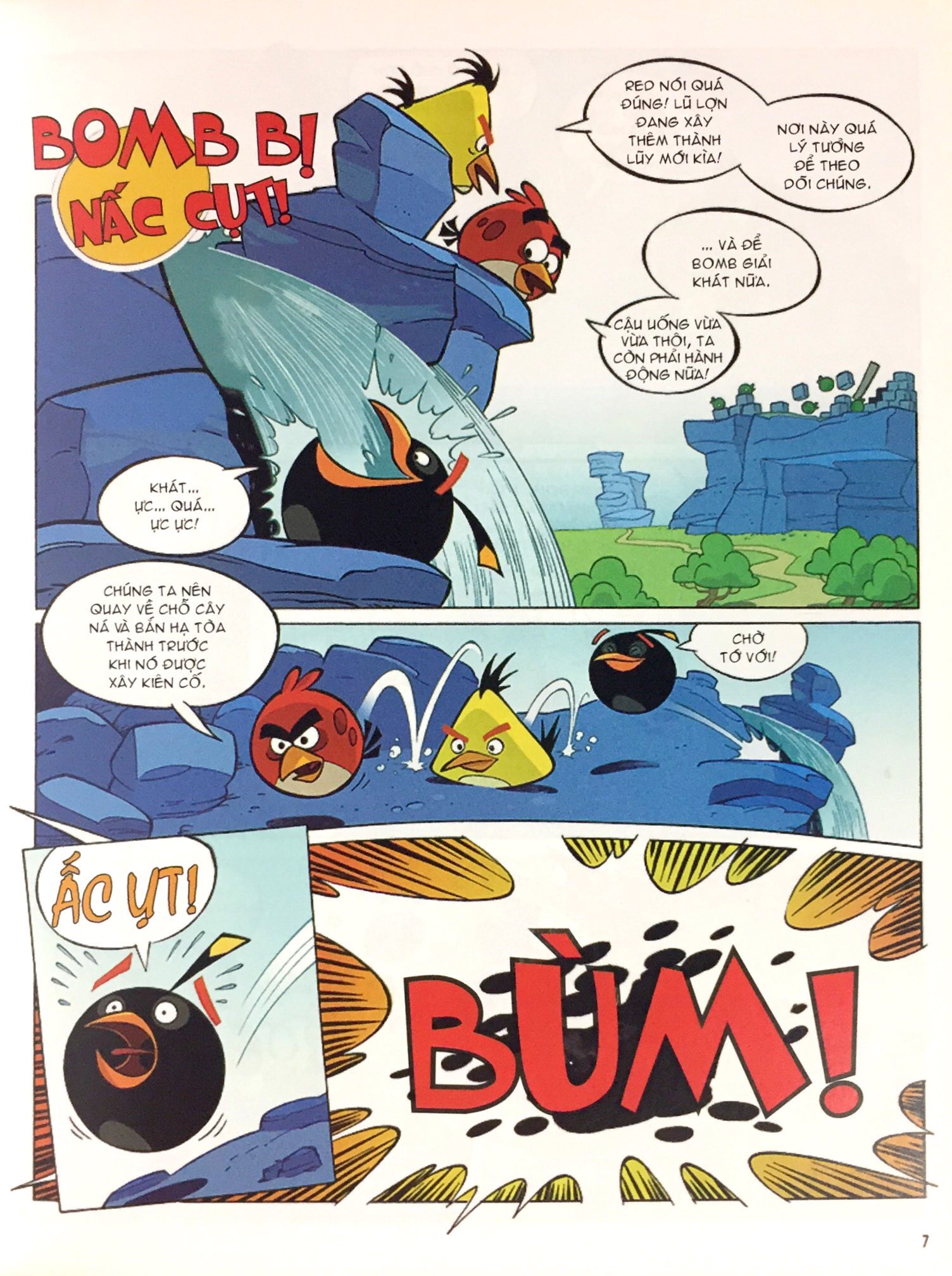 Fahasa - Angry Birds Comics - Chiến Dịch Trộm Trứng