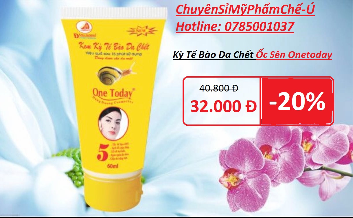 Tẩy Tế Bào Da Chết Mặt 60ml Onetoday