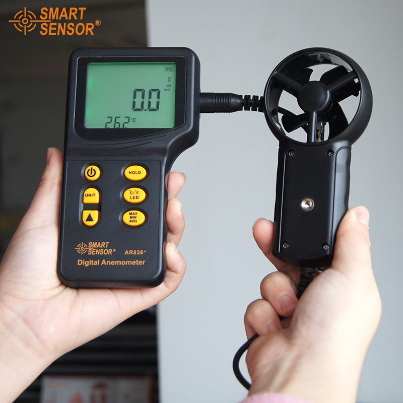 Máy đo tốc độ gió SmartSensor AR836+