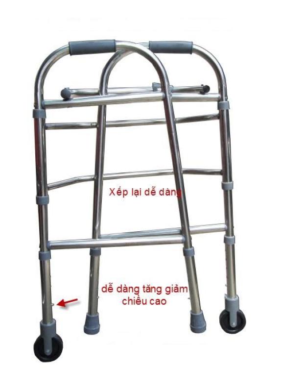 Khung tập đi người già inox PHƯƠNG NGA nhập khẩu