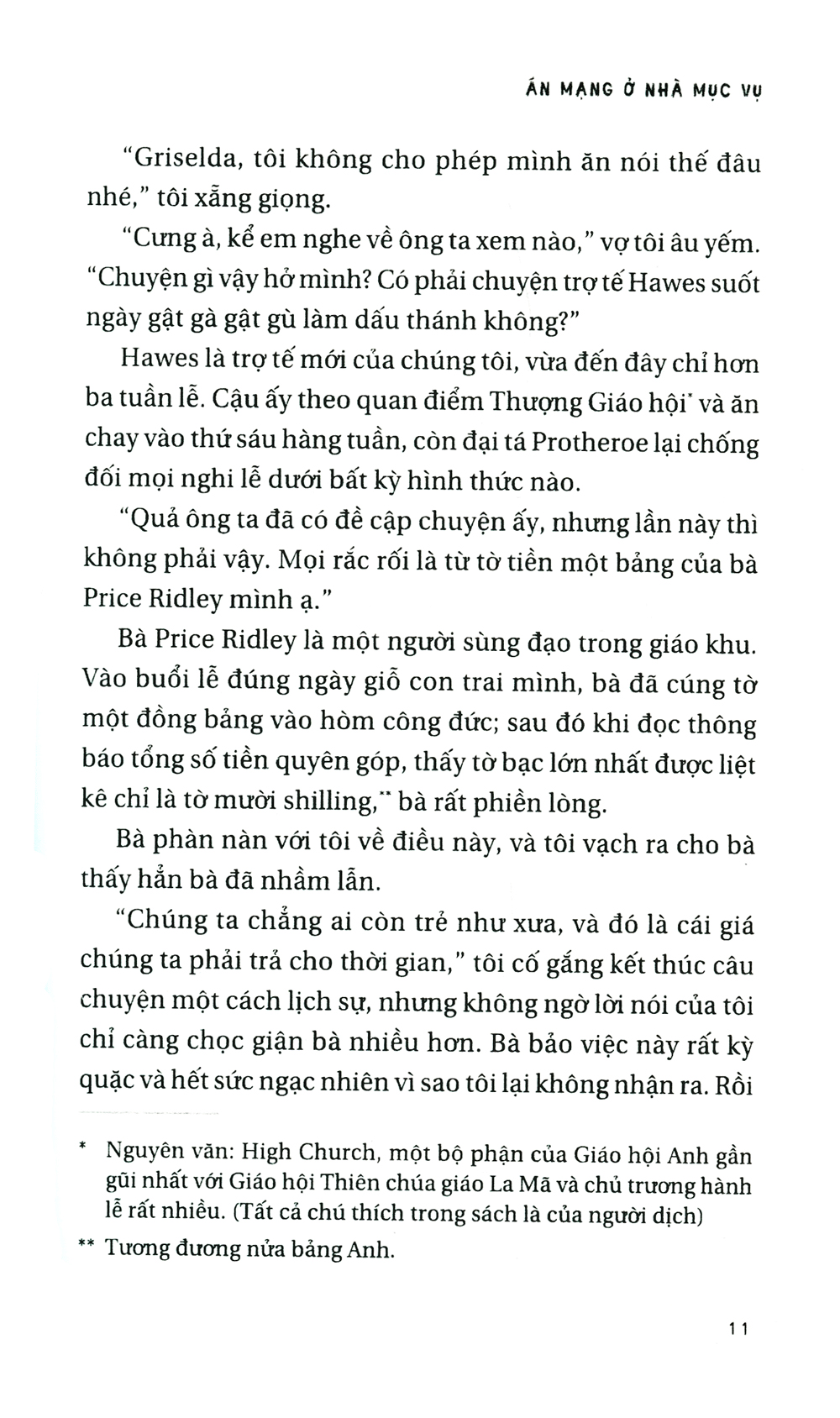 Án Mạng Ở Nhà Mục Vụ - Agatha Christie