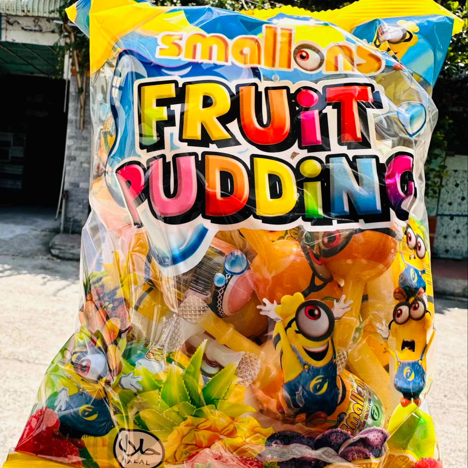 THẠCH PUDDING MINION VỊ TRÁI CÂY SIÊU CUTE CHO BÉ ( GÓI 840G)
