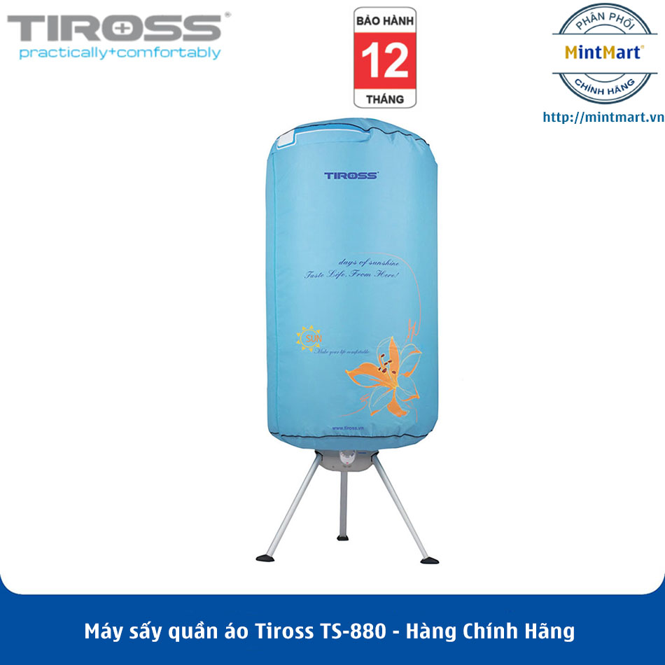 Máy sấy quần áo Tiross TS-880 - Hàng Chính Hãng