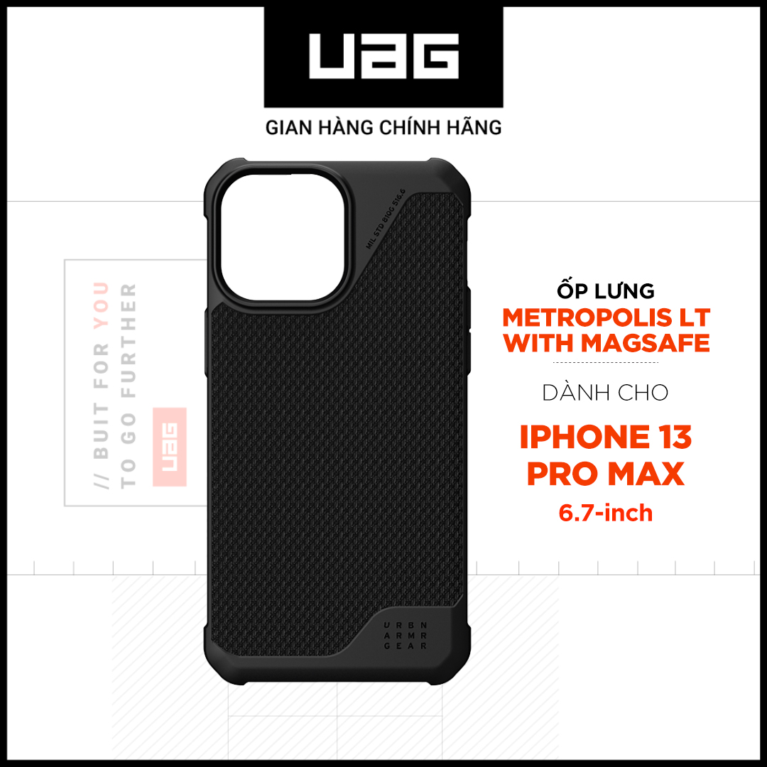 Ốp lưng UAG Metropolis LT w MagSafe cho iPhone 13 Pro Max [6.7 inch]