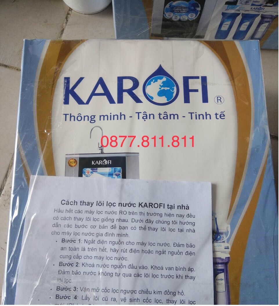 Lõi lọc karofi số 3 - Chính hãng check mã QR - Giá rẻ nhất
