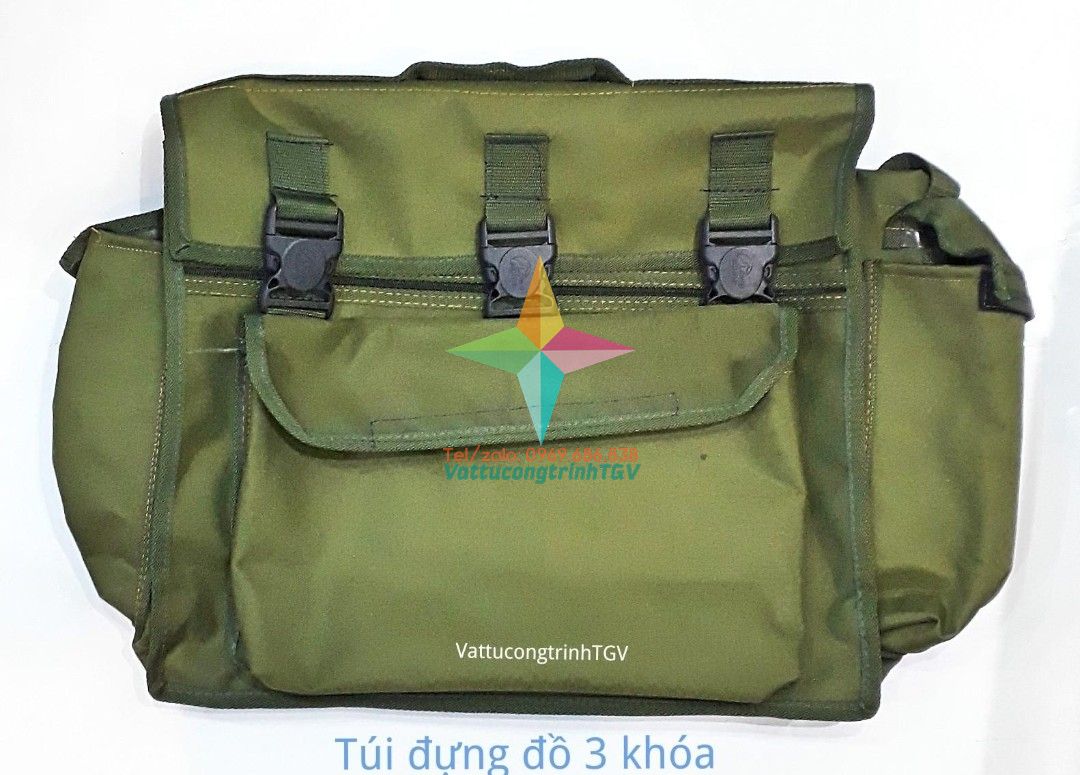 Túi đựng đồ 3 khóa KT 45 x 40 x 18 cm