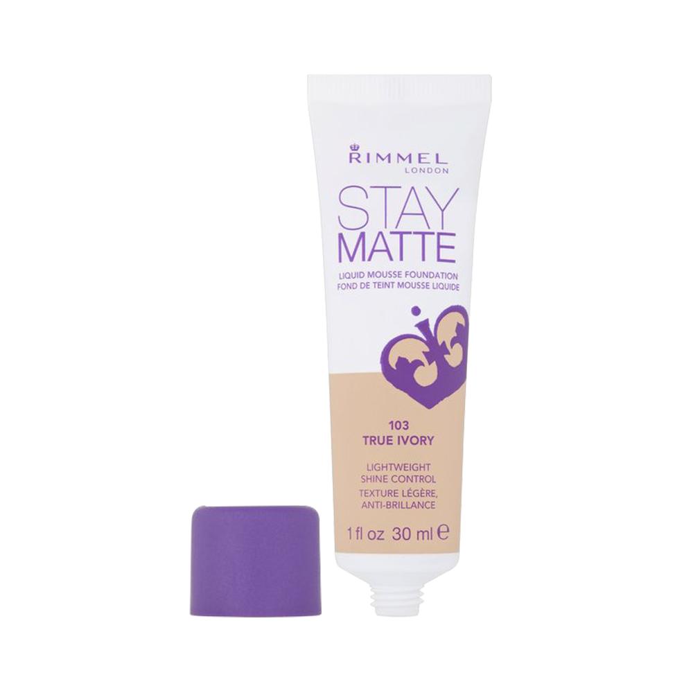 [6-11/12 VOUCHER GIẢM 8%]Kem nền Rimmel Stay Matte Liquid 30ml