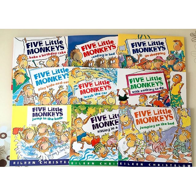 Bản nhập original 9q - five little monkeys + file nghe mp3