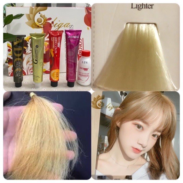 Nhuộm nâng tông 6 số 0 000/000