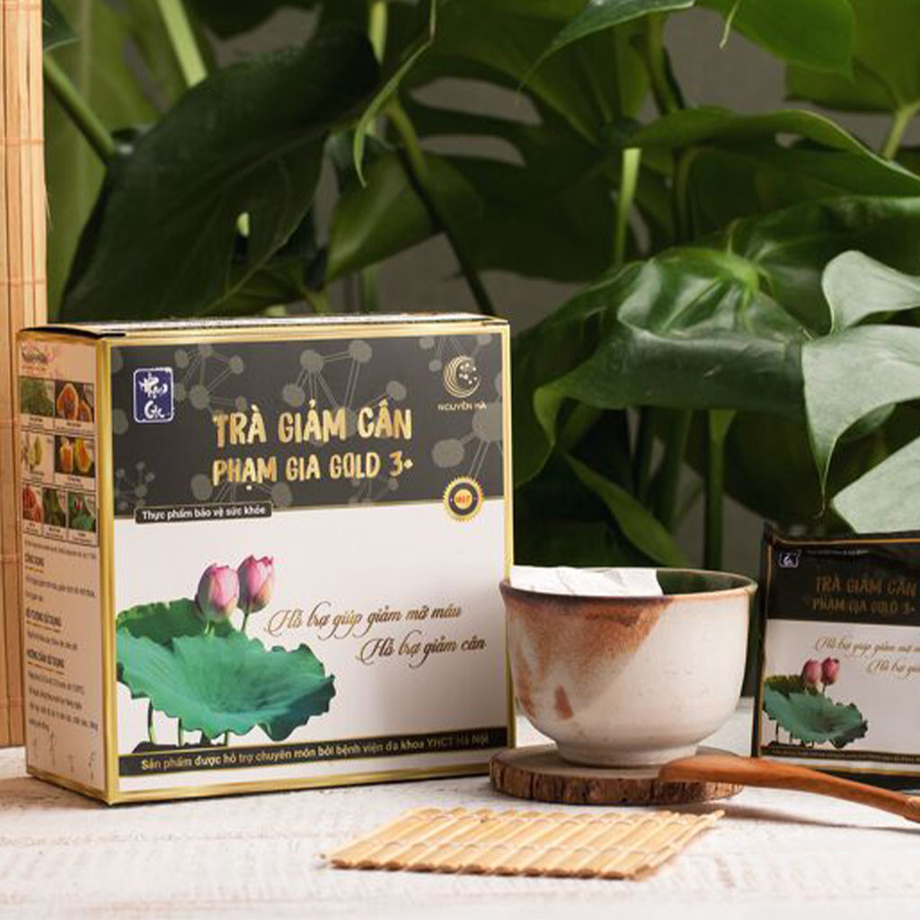 Trà giảm cân Phạm Gia Gold 3+