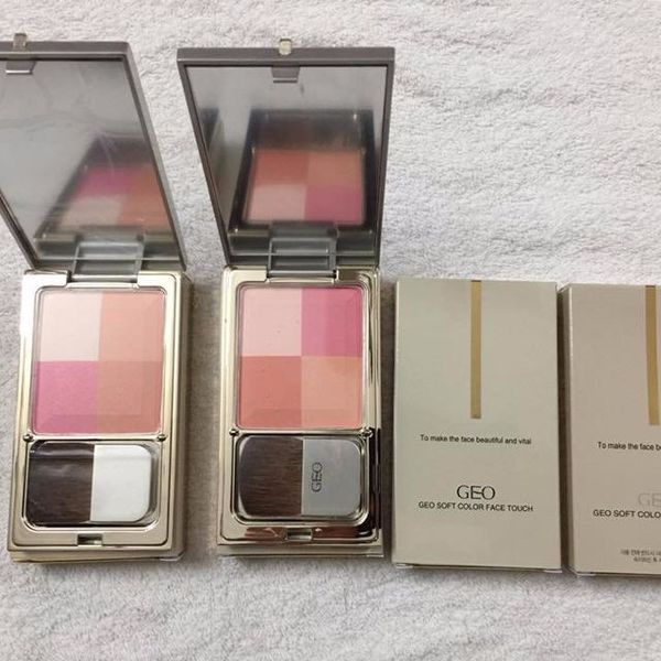 [HCM]Phấn má Hồng GEO Soft Color Face Touch SỐ 3